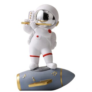 Foto 1 | Foto 1 | Figura De Astronauta Paimuni Estatua De Astronauta De Resina Decoración Musical De Astronauta - Venta Internacional.
