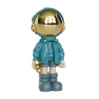 Foto 1 | Foto 1 | Estatuilla  Estatua De Astronauta  Escultura  Decoración  Ez4ence  Azul - Venta Internacional.