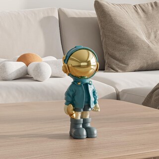 Foto 2 | Foto 2 | Estatuilla  Estatua De Astronauta  Escultura  Decoración  Ez4ence  Azul - Venta Internacional.
