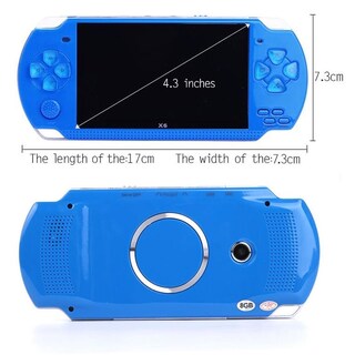Foto 3 | Foto 3 | Consola De Juegos Portátil Con Pantalla De 4 3 Pulgadas Juegos Clásicos Integrados - Venta Internacional.