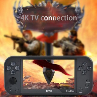 Foto 1 | Foto 1 | La Consola De Juegos Portátil X20 Admite Manijas Externas - Venta Internacional.