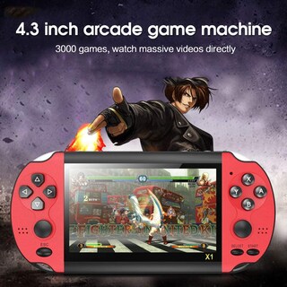 Foto 4 | Foto 4 | Consola De Videojuegos X7 8gb Portátil Arcade Retro - Venta Internacional.
