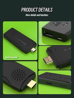 Foto 7 | Foto 7 | Videojuegos De Consola Retro Portátil De 64 Gb O Más Mando Inalámbrico - Venta Internacional.