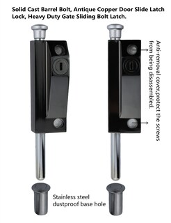 Foto 4 | Foto 4 | Pin De Cierre Fireflyweb Con Resorte Negro Resistente 316ss - Venta Internacional.