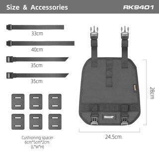 Foto 3 | Foto 3 | Sistema De Soportes Para Arneses De Manillar De Bicicleta Rhinowalk Para Bikepacking - Venta Internacional.