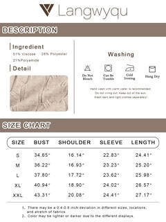 Foto 3 | Foto 3 | Jersey Langwyqu De Cuello Alto De Punto Trenzado Para Mujer Gris - Venta Internacional.