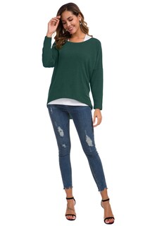 Foto 5 | Foto 5 | Jersey Holgado Uget De Gran Tamaño Con Mangas De Murciélago Para Mujer - Venta Internacional.