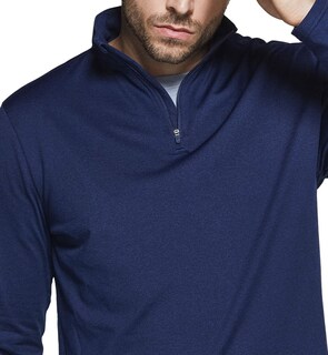 Foto 4 | Foto 4 | Jersey Tsla Para Hombre Forro Polar Térmico Con Cierre De Cremallera Talla S Color Azul Marino - Venta Internacional.