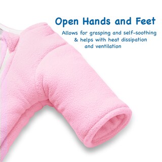 Foto 5 | Foto 5 | Pijama Merlin's Magic De Microforro Polar Para Bebé  6 A 9 Meses  Color Rosa - Venta Internacional.