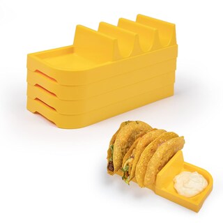 Foto 1 | Foto 1 | Juego De Soportes Para Tacos Oofaybill Para 3 Tacos Con Divisor  4 Unidades - Venta Internacional.