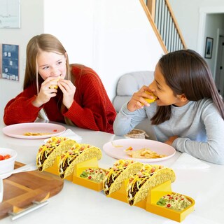 Foto 3 | Foto 3 | Juego De Soportes Para Tacos Oofaybill Para 3 Tacos Con Divisor  4 Unidades - Venta Internacional.