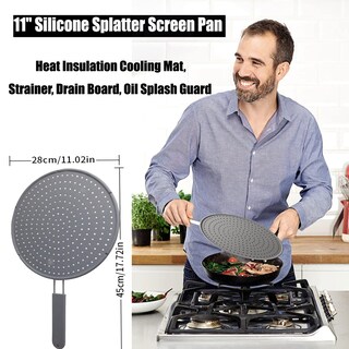 Foto 5 | Foto 5 | Cubierta De Silicona Para Pantalla Antisalpicaduras Estilo Ip Resistente Al Calor 11 Pulgadas - Venta Internacional.