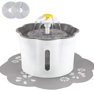 Foto 1 | Foto 1 | Fuente De Agua Para Mascotas Cidbest De 2 6 Litros Con Tapete De Silicona Y Filtros - Venta Internacional.