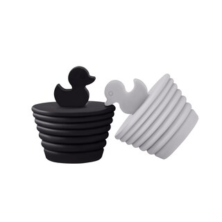 Foto 1 | Foto 1 | Tapón De Bañera Universal Xxldzsw 2 Unidades Negro Y Gris - Venta Internacional.