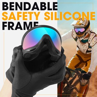 Foto 4 | Foto 4 | Juego De 2 Gafas De Moto Mamabout Para Niños De Carreras Todoterreno - Venta Internacional.