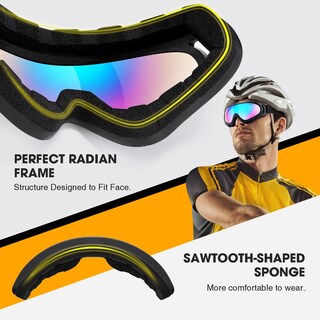 Foto 6 | Foto 6 | Juego De 2 Gafas De Moto Mamabout Para Niños De Carreras Todoterreno - Venta Internacional.