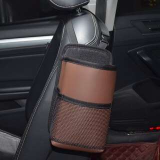 Foto 1 | Foto 1 | Organizador Lateral Para Asiento De Coche Aciooco 2 En 1 Con Bolsa Portavasos De 2 Litros - Venta Internacional.