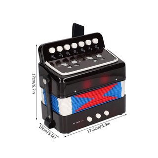 Foto 5 | Foto 5 | Conjunto De Solos Accordion Agatige Kids De 10 Teclas Color Negro - Venta Internacional.