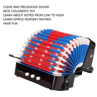 Foto 6 | Foto 6 | Conjunto De Solos Accordion Agatige Kids De 10 Teclas Color Negro - Venta Internacional.