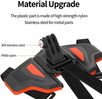 Foto 2 | Foto 2 | Soporte Para Cámara De Moto Y Casco  Correa De Barbilla Para Gopro - Venta Internacional.