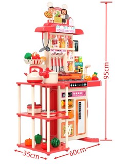 Foto 2 | Foto 2 | Juguete De Cocina De 95 Cm Con 73 Unidades De Luces En Aerosol - Venta Internacional.