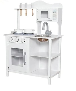 Foto 3 | Foto 3 | Toy Kitchen W10c404h De Madera Con Accesorios De 85 Cm De Altura - Venta Internacional.