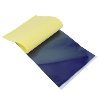 Foto 1 | Foto 1 | Papel De Transferencia De Tatuajes Amarillo Y Azul 290x210x0.5 Mm - Venta Internacional.