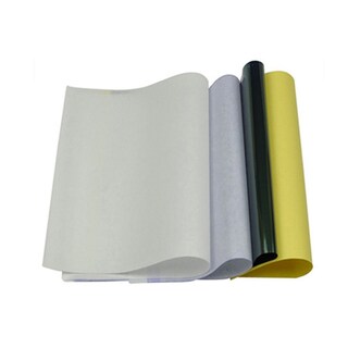 Foto 4 | Foto 4 | Papel De Transferencia De Tatuajes Amarillo Y Azul 290x210x0.5 Mm - Venta Internacional.