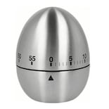 Egg Timer Agatige Temporizador Mecánico De Acero Inoxidable De 60 Minutos - Venta Internacional.