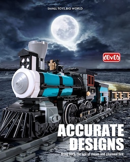 Foto 2 | Foto 2 | Kit De Construcción Dovob Th10 Steam Train Con Vía De Tren 560 Unidades - Venta Internacional.