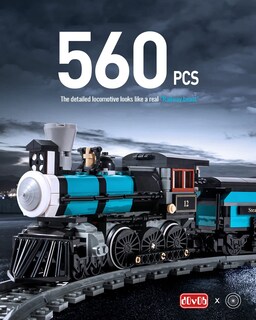 Foto 3 | Foto 3 | Kit De Construcción Dovob Th10 Steam Train Con Vía De Tren 560 Unidades - Venta Internacional.
