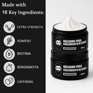Foto 3 | Foto 3 | Bálsamo Estimulante Para Barba Vbolre Ultra Potent Growth 100 Ml - Venta Internacional.