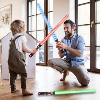 Foto 6 | Foto 6 | Set Light Up Sabre Lifungtoyz Paquete De 3 Con Sonido Y Extensible - Venta Internacional.