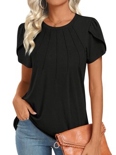 Foto 1 | Foto 1 | Camiseta Tipo Túnica Addtoo Para Mujer 2025 Casual Color Negro Talla M - Venta Internacional.