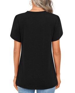 Foto 3 | Foto 3 | Camiseta Tipo Túnica Addtoo Para Mujer 2025 Casual Color Negro Talla M - Venta Internacional.