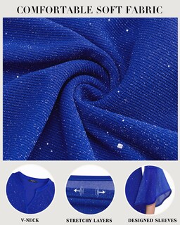 Foto 4 | Foto 4 | Blusa Valolia Dressy Para Mujer De Encaje De Noche De Manga Larga - Venta Internacional.