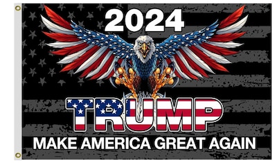 Foto 1 | Foto 1 | Flag Trump 2024 Eagle Poliéster 4 X 6 Pies Para Todo Tipo De Clima - Venta Internacional.