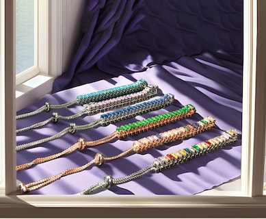Foto 3 | Foto 3 | Pulsera De Tenis Xinpowwo Chapada En Oro De 18 Quilates Con Circonitas Cúbicas - Venta Internacional.