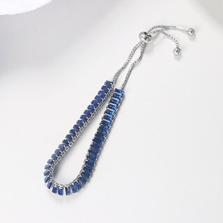 Foto 3 | Foto 3 | Pulsera De Tenis Xinpowwo Chapada En Oro De 18 Quilates Con Circonitas Cúbicas - Venta Internacional.