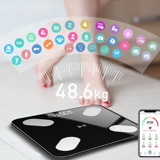 Foto 3 | Foto 3 | Báscula De Baño Bluetooth 2020 Con Prueba De Grasa Corporal Y Agua De 150 Kg - Venta Internacional.