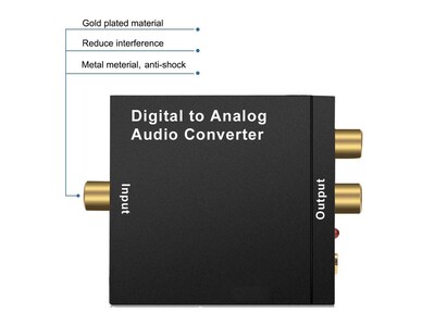 Foto 5 | Foto 5 | Convertidor De Audio Digital Coaxial Toslink A Rca Analog Lr - Venta Internacional.