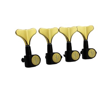 Foto 2 | Foto 2 | Sintonizadores De Bajo Guyker Con Relación 1:17 Sellados Para Bajo Eléctrico Color Negro Y Dorado - Venta Internacional.