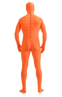 Foto 6 | Foto 6 | Disfraz Athx De Elastano Abierto Para Halloween Naranja - Venta Internacional.