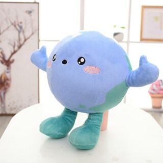 Foto 1 | Foto 1 | Peluche Earth Planet Para Niños De 0 A 11 Años Con Relleno De Algodón Pp - Venta Internacional.