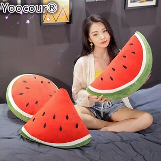 Foto 2 | Foto 2 | Almohada Yoocour Simulation Con Forma De Sandía 50-100 Cm - Venta Internacional.