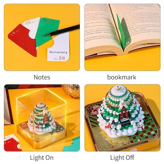 Foto 5 | Foto 5 | Reloj De Escritorio Creativo 3d Art Calendar 2025 Con Luz Led - Venta Internacional.