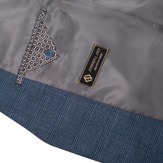 Foto 5 | Foto 5 | Chaqueta Deportiva Teemlanny Classic Fit Con Solapa Y Muesca  Azul - Venta Internacional.