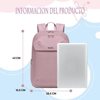 Foto 3 | Foto 3 | Mochila Para Portátil Chantria Cb00633 Para Mujer Negra - Venta Internacional.