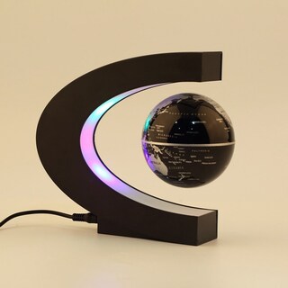 Foto 2 | Foto 2 | Mapa Del Mundo En Forma De C Con Decoración De Levitación Magnética Con Forma De Globo Flotante - Venta Internacional.