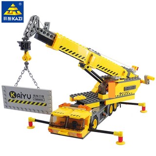 Foto 2 | Foto 2 | Juego De Bloques De Construcción City Crane Engineering 380 Piezas +6 Años - Venta Internacional.